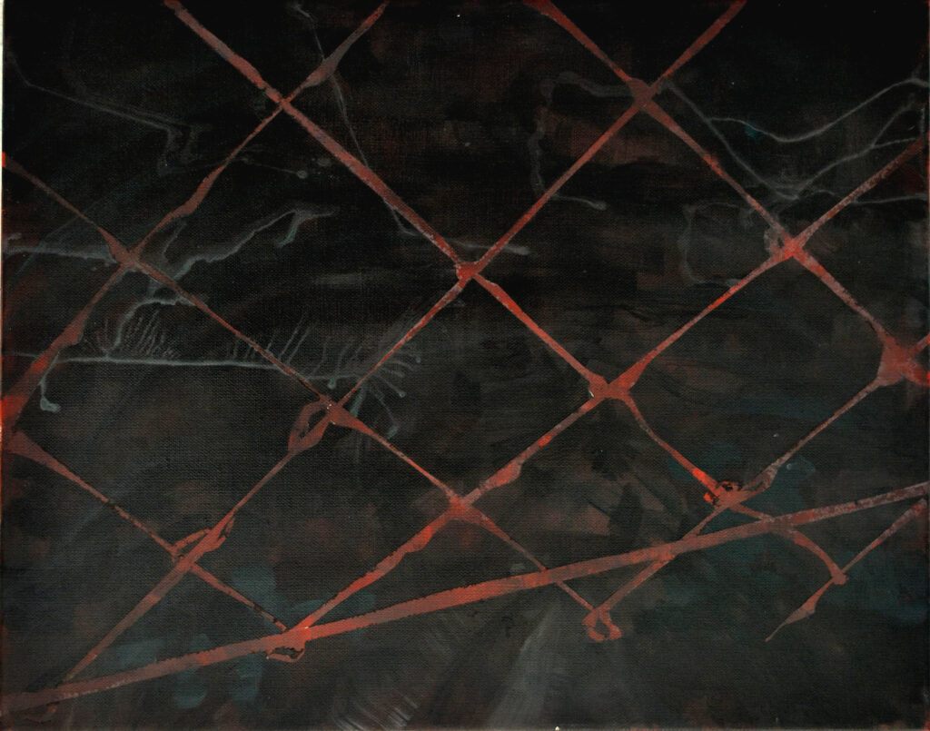Discarded 4, acrylic on canvas, 40x50cm, 2016